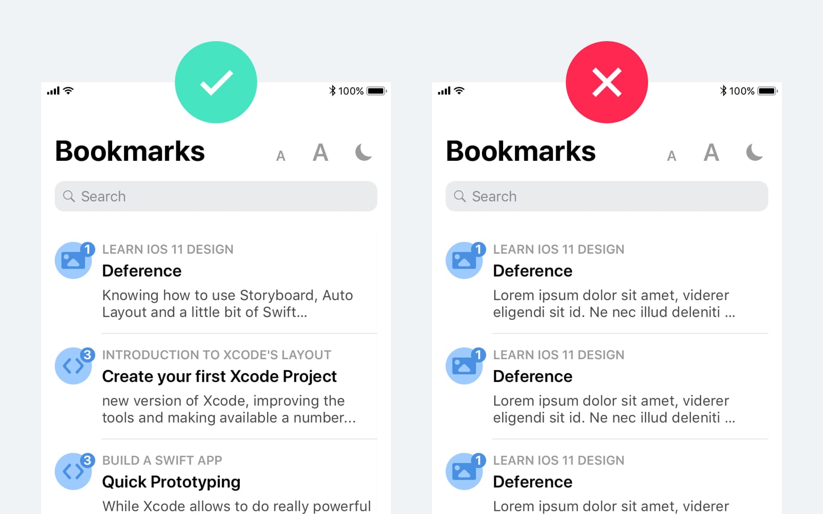 Designing with Real Data