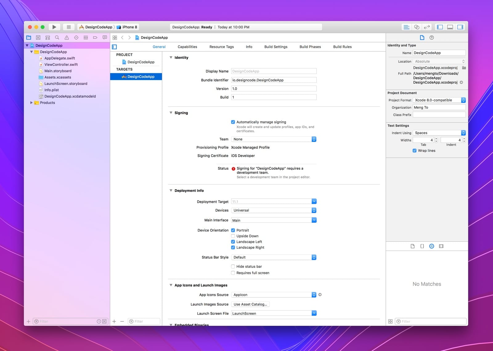 Xcode&rsquo;s Layout